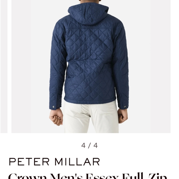 NEW Men's Peter Millar Essex Jacket, Sz Large - Picture 2 of 6